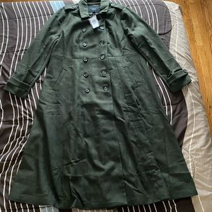 Womens Military Wool Coat